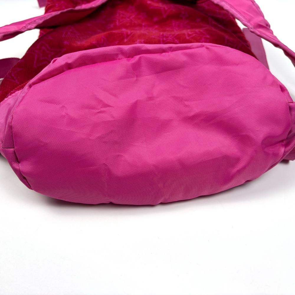 American Girl Corduroy Backpack Doll Carrier Berry/Pink Embroidered‎ Top Carry - Picture 5 of 16